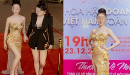 'Tiểu tam phố Lý Nam Đế' gây bất ngờ khi xuất hiện trong đêm chung kết một cuộc thi Hoa hậu