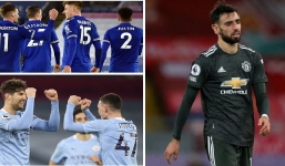 Nóng bỏng BXH Ngoại hạng Anh: M.U bị đối thủ lạ chiếm mất ngôi đầu 