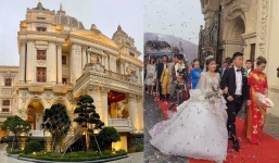 Đám cưới 'khủng' trong lâu đài dát vàng ở Ninh Bình: Cô dâu và chú rể cuối cùng cũng lộ diện