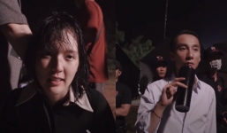Sơn Tùng bỏ cả giấc ngủ, động viên Hải Tú hoàn thành cảnh quay