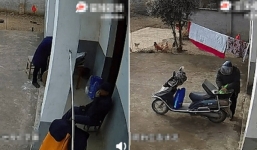 Lấy chồng xa, 4 cô con gái chạnh lòng xem bố mẹ đón Tết qua camera 