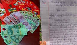 Nhờ bố mẹ giữ lì xì, cậu bé soạn hẳn hợp đồng đòi tiền lãi hàng tháng 