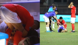 Ngô Hoàng Thịnh sau pha phạm lỗi ác ý với Đỗ Hùng Dũng: 'Anh xin lỗi em, anh chỉ ham bóng thôi'