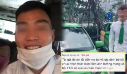 Tài xế quay clip mẹ bỏ quên con nhỏ trên taxi lên tiếng xin lỗi: 'Lúc đó, tôi nghĩ chỉ nói hài hước'