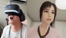 Hai mấy tuổi chưa 1 lần nắm tay, nam game thủ gào thét sung sướng vì được hẹn hò với bạn gái qua kính thực tế ảo