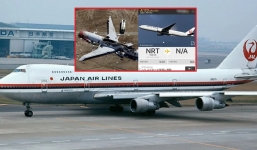 Máy bay gặp nạn cách đây 35 năm bất ngờ hạ cánh xuống sân bay Nhật Bản