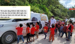 Ông Đoàn Ngọc Hải bất ngờ khi được mạnh thường quân tặng 500 m2 đất gần nhà thờ tổ của Hoài Linh