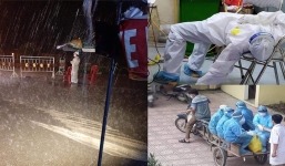 Những hình ảnh quên mình chống dịch, đảm bảo an toàn cho cộng đồng chỉ có ở Việt Nam