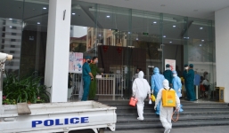 Khoa Cấp cứu, Bệnh viện Hữu nghị và một tòa chung cư ở Thanh Xuân được phong tỏa