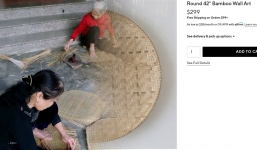 Mẹt đựng bún đậu giá rẻ bèo ở Việt Nam, lên sàn quốc tế bất ngờ được định giá gần chục triệu đồng