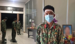 Danh tính chiến sỹ nuốt nước mắt chịu tang mẹ trong khu cách ly: Hơn một năm rưỡi chưa được gặp mẹ