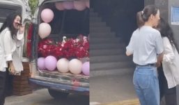 Cất công 520 bông hồng để tỏ tình, nam thanh niên nhận cái lắc đầu đi thẳng từ 'crush'