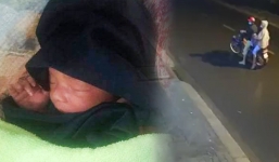 Người phụ nữ bế bé sơ sinh bỏ lại nhà dân giữa đêm mưa lạnh