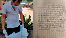 Bố lên tuyến đầu chống dịch, con trai viết tâm thư: 'Con đếm từng ngày mong bố về với anh em con'