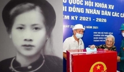 'Giai nhân Hà Thành' 101 tuổi đi bầu cử, ảnh hồi trẻ làm dân mạng vô cùng ngỡ ngàng