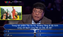 Người chơi Ai là triệu phú phải nhờ trợ giúp với câu hỏi: Đường tăng có bao nhiêu đồ đệ