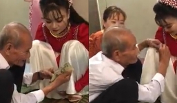 Cháu gái lấy chồng, ngoại móc hết tiền trong ví: 'Ngoại không có vàng, chỉ có mấy tờ giấy này cho con'