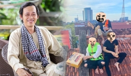 Nhận tin có đoàn cứu trợ lũ lụt, dân mạng tha hồ chế ảnh lên nóc nhà đợi mì tôm giữa cái nắng 40 độ