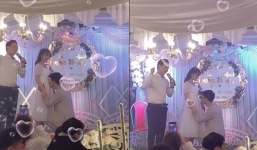 Cô dâu có bầu trước, ngày cưới chú rể làm điều khiến cả hội trường kinh ngạc
