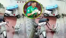 Ông bố phản xạ xuất thần hơn cả Đặng Văn Lâm, cứu nguy cô con gái khỏi màn 'xòe xe' đầu đời