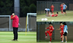 3 trụ cột báo tin buồn trong buổi tập mới nhất, HLV Park Hang-seo ôm đầu lo lắng