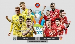 Nhận định trận đấu Ukraine vs Bắc Macedonia, 20h00 ngày 17/06