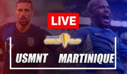 Trực tiếp Mỹ vs Martinique, link xem trực tiếp Mỹ vs Martinique: Vòng bảng Cúp vàng CONCACAF