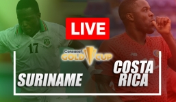 Trực tiếp Suriname vs Costa Rica, cập nhật link xem trực tiếp Suriname vs Costa Rica, 07h30 ngày 17/07