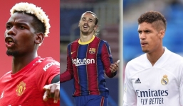 Tin chuyển nhượng 21/7: PSG dùng 'vali tiền' chiêu mộ Pogba, Griezmann sẽ làm đồng đội Ronaldo?