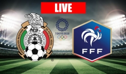 Trực tiếp U23 Pháp vs U23 Mexico, cập nhật link xem trực tiếp U23 Pháp vs U23 Mexico, 15h00 ngày 22/07