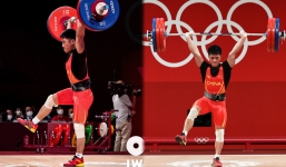 'Siêu nhân' cử tạ Trung Quốc gây choáng tại Olympic: Nâng tạ gần 200 kg với chỉ bằng một chân
