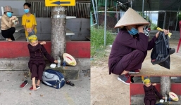 Cụ bà đi bộ hơn 1300 cây số từ TP.HCM về Nghệ An, mạnh thường quân cho tiền cũng không nhận vì chỉ muốn về nhà