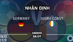 Dự đoán kết quả, nhận định U23 Đức vs U23 Bờ Biển Ngà, 15h00 ngày 28/7: Tiễn xe tăng về nước