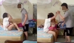 Vợ ngủ đến 8h sáng mới dậy, chồng liên tiếp 'đi đường quyền' bất chấp con nhỏ khóc ngặt bên cạnh