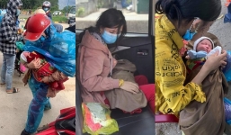 Bé 10 ngày tuổi cùng bố mẹ vượt 1.500 km về quê tránh dịch: Hành trình ngắn lại nhờ hai chữ 'đồng bào'