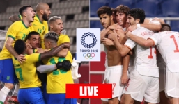 Trực tiếp Brazil vs Tây Ban Nha, link xem trực tiếp Brazil vs Tây Ban Nha: 18h30 ngày 07/08