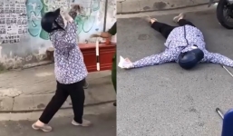'Ninja Lead' bị phạt vì ra đường không giấy tờ, lực lượng chức năng hỏi thăm bỗng dưng lăn ra ăn vạ