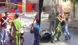 'Đại bàng' hổ báo đòi thông chốt, cầm gạch đe dọa cả cán bộ kiểm dịch: 'Mày là ai đòi chặn xe tao'?