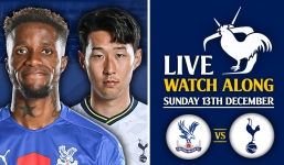 Trực tiếp Crystal Palace vs Tottenham, link xem trực tiếp Crystal Palace: 18h30 ngày 11/09