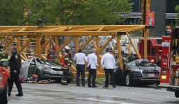 Sập cần cẩu tại tòa nhà Google, ít nhất 4 người thiệt mạng