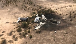Máy bay phản lực rơi ở Mexico, không ai sống sót