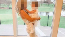 Mẹ chú rể hứng 'bão' vì mặc như cô dâu trong đám cưới con trai