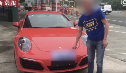 Nghe lời thầy bói chờ ngày lành gắn biển xe, tài xế bị tước bằng