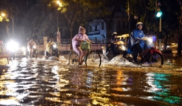 Sau bão, Bắc bộ mưa dông, Trung bộ nắng nóng diện rộng