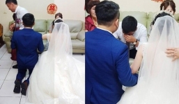 Ngày con gái đi lấy chồng, bố bật khóc nói một câu khiến ai cũng ngấn lệ