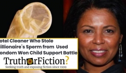Người dọn phòng trộm bao cao su của triệu phú để mang thai