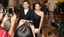 Hồ Hoài Anh - Lưu Hương Giang tình tứ dự đám cưới Giang Hồng Ngọc sau sóng gió hôn nhân