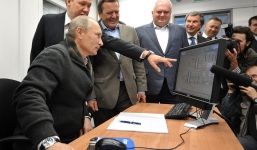 Tổng thống Putin vẫn dùng máy tính chạy Windows XP 