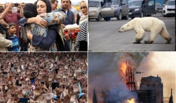 15 bức ảnh thời sự thế giới ấn tượng nhất năm 2019