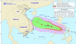 Bão Phanfone sắp vào Biển Đông, Bắc bộ mưa rét từ chiều mai